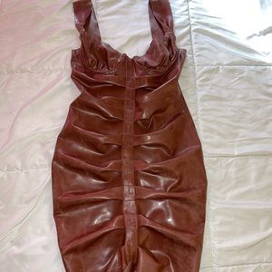 House of CB latex dress